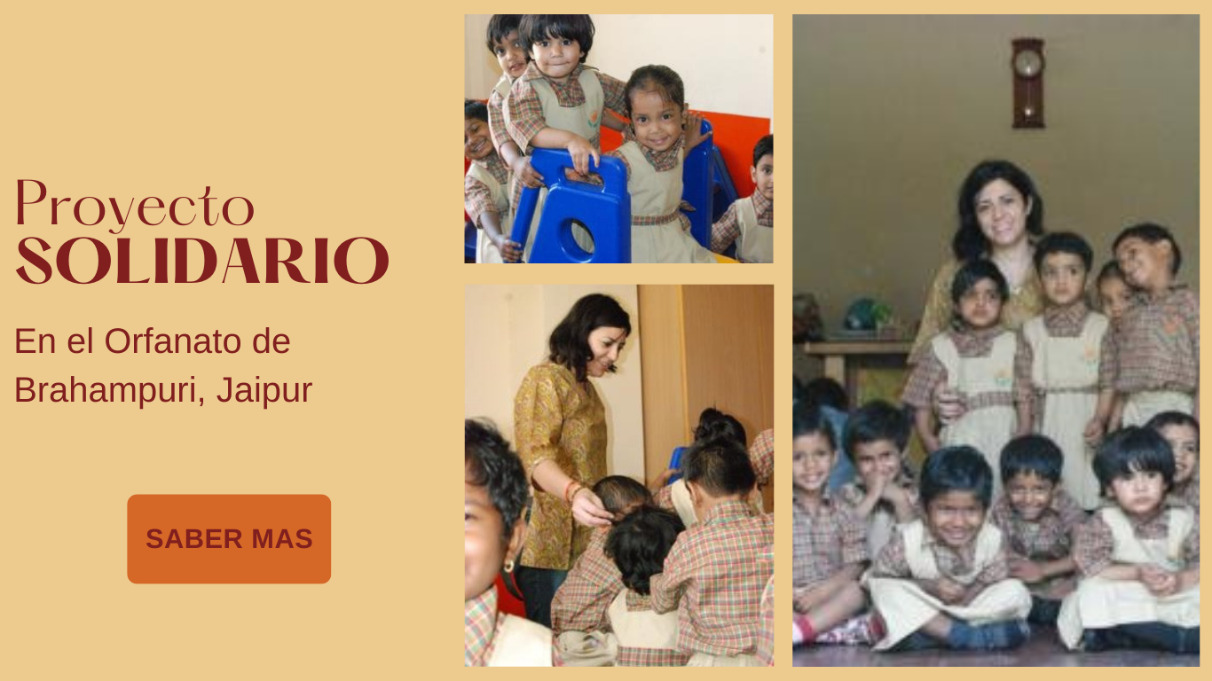 Compra de material para acondicionar el colegio de orfanato en Jaipur